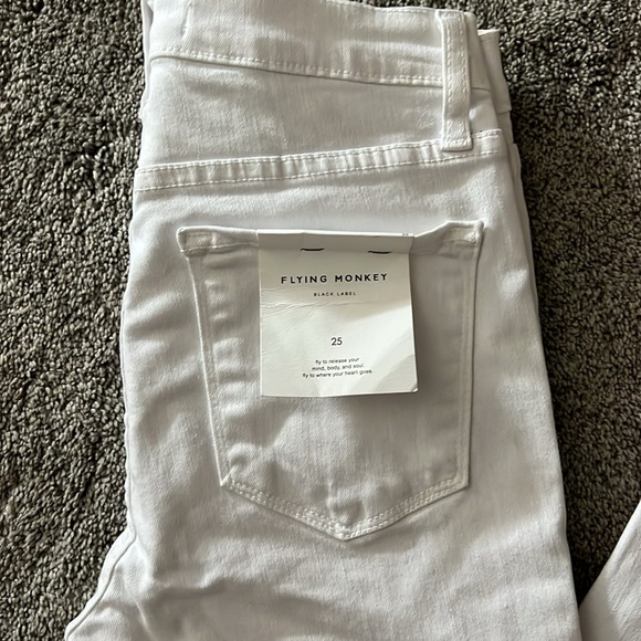 Flying monkey white skinny jeans - Picture 2 of 5